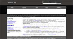 Desktop Screenshot of dhakota.org